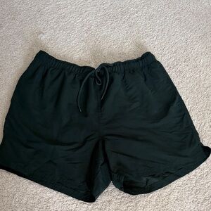 Primark Forrest Green Elastic Waist Shorts